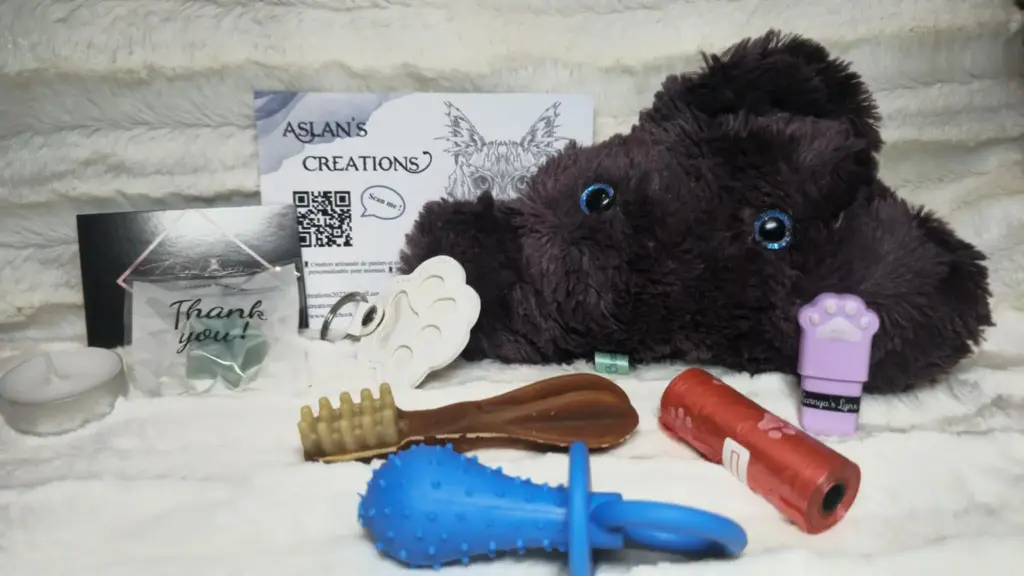 Box Noël Chien - NEPHELY - sonore "PouetPouet" | Violine foncé