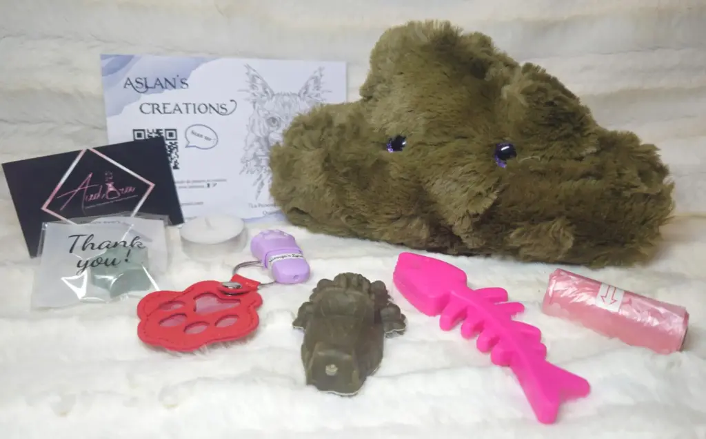 Box Noël Chien - NEPHELY - sonore "Bouloulou" | Kaki vert