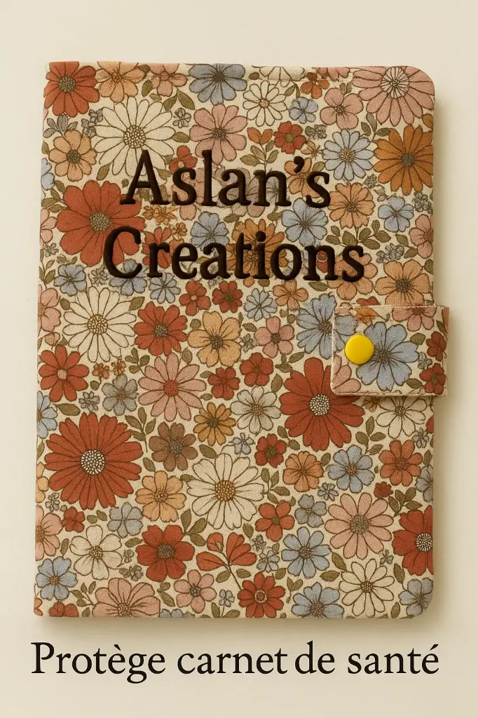 Protège carnet de santé - Totalement personnalisable - [GRAND]