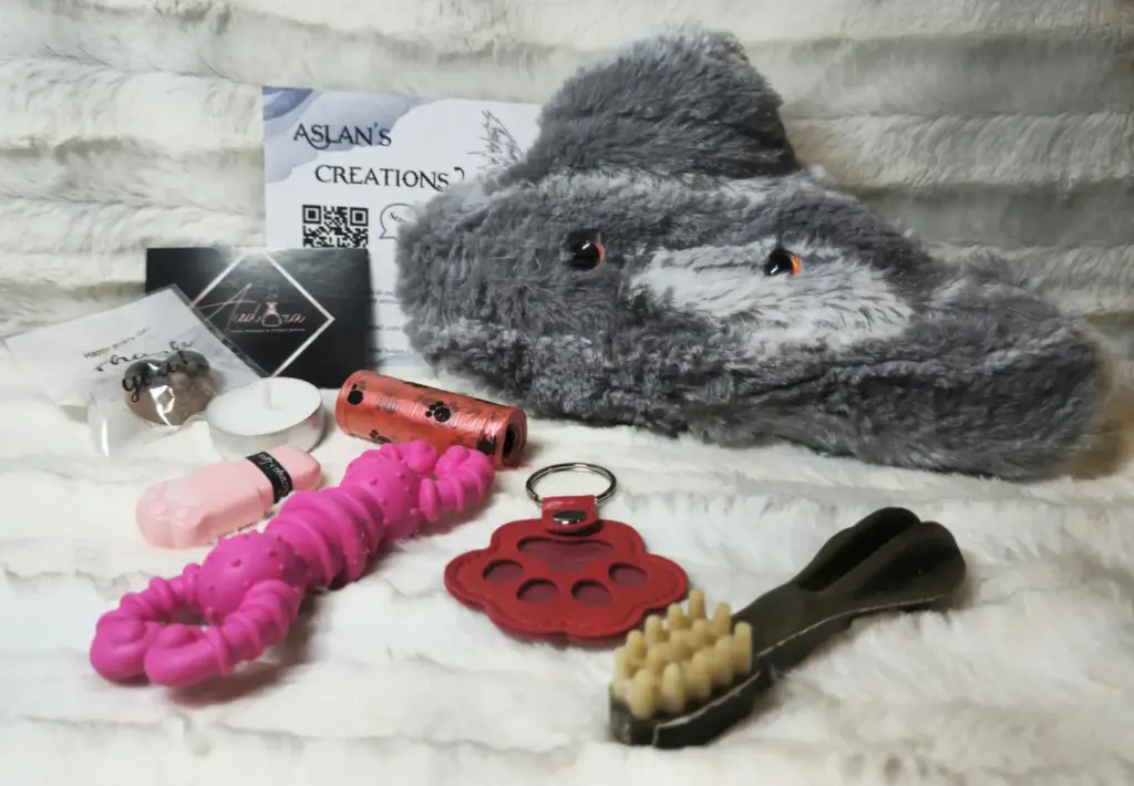 Box Noël Chien - NEPHELY - sonore "Bouloulou" | Gris