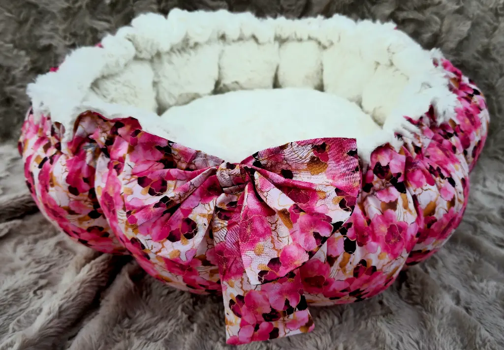 Fleur | M | Édition Noël | Rose & Blanc