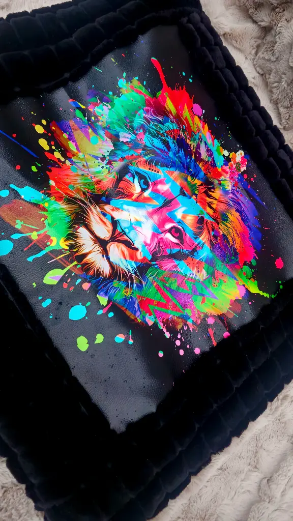 Box Plaid Impression | Noir & Lion