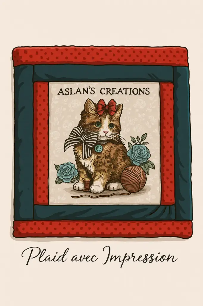 Plaid avec impression | Totalement personnalisable |