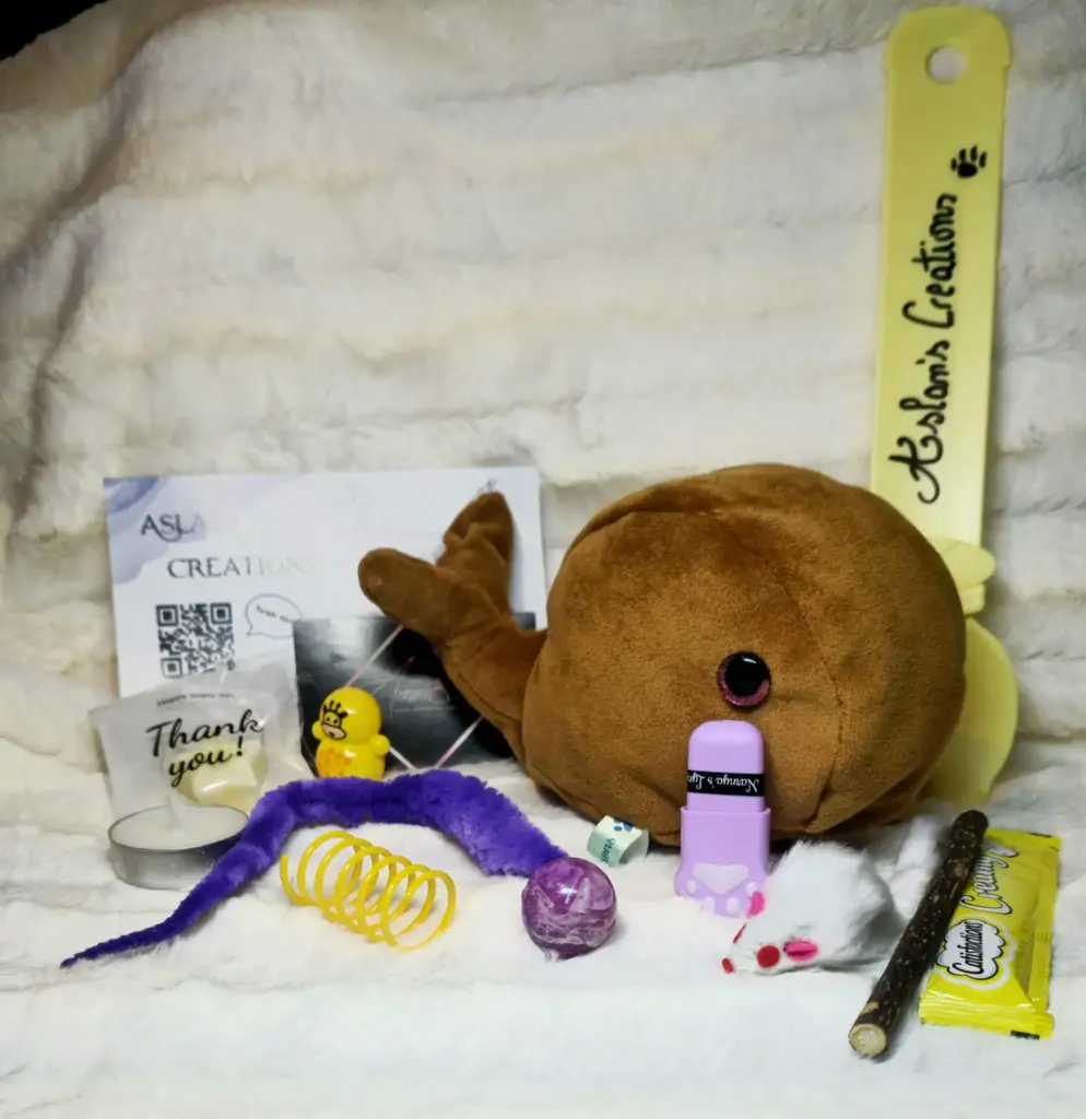 Box Noël Chat - KEIKO - | Brun ocre