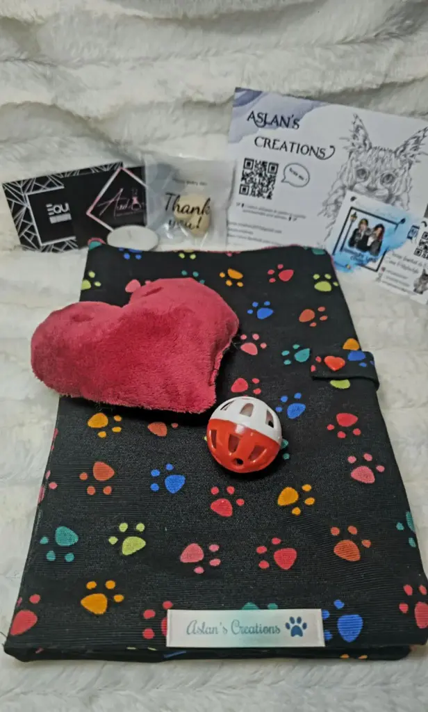 Kit - Grand Protège Carnet de Santé | Rouge & Noir