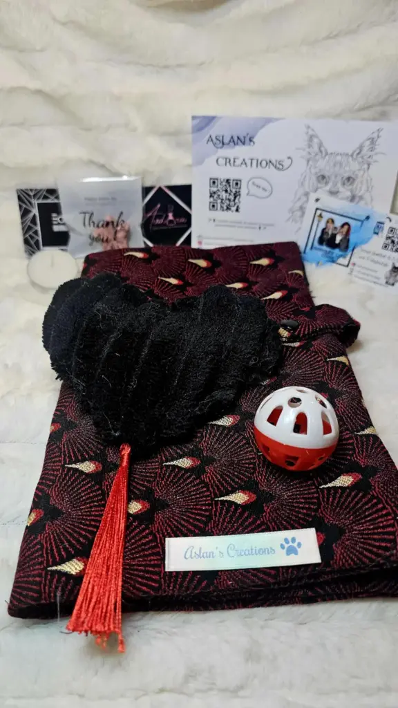 Kit - Grand Protège Carnet de Santé | Noir & Rouge