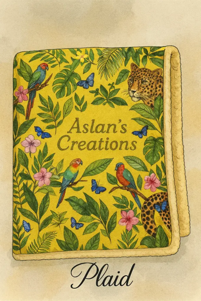 Plaid | XXL | Semi personnalisable | (Rouge, Rouge)